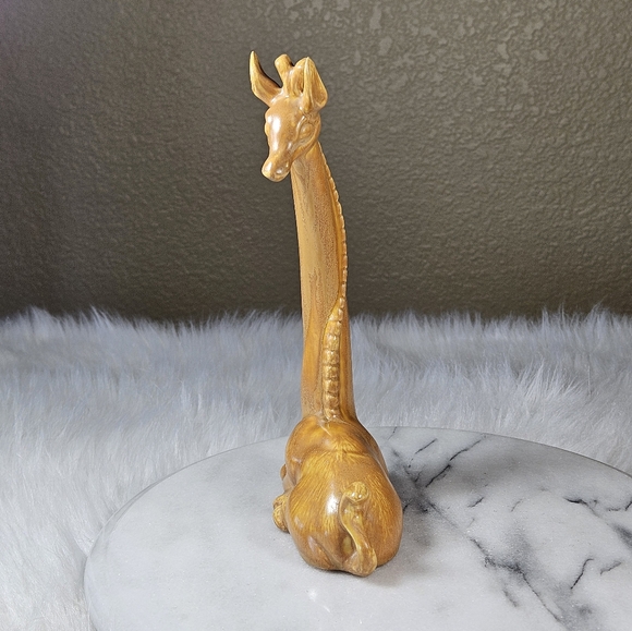 Vintage Roselane California Pottery Giraffe Figurine 9 in MCM - Picture 2 of 8